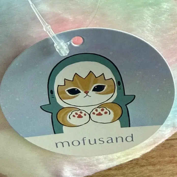 [BUNJANG] Mofusand Cream Cat Pastel Shark Plush Doll / [새제품] 고양이 인형