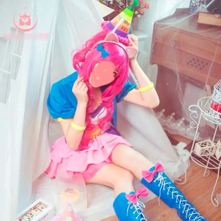 [BUNJANG] My Little Pony Pinkie Pie Cosplay Costume Rental / [1.0 대여] 핑키파이 코스프레 졸사대여 ! 졸사 레어 의상 코스 희귀