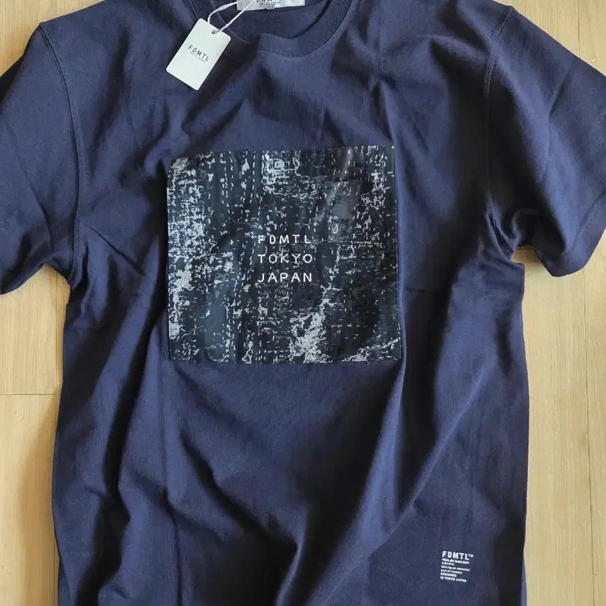 [BUNJANG] FDMTL Square Jacquard T-shirt / FDMTL 펀드멘탈 스퀘어 자카드 티 105 새상품