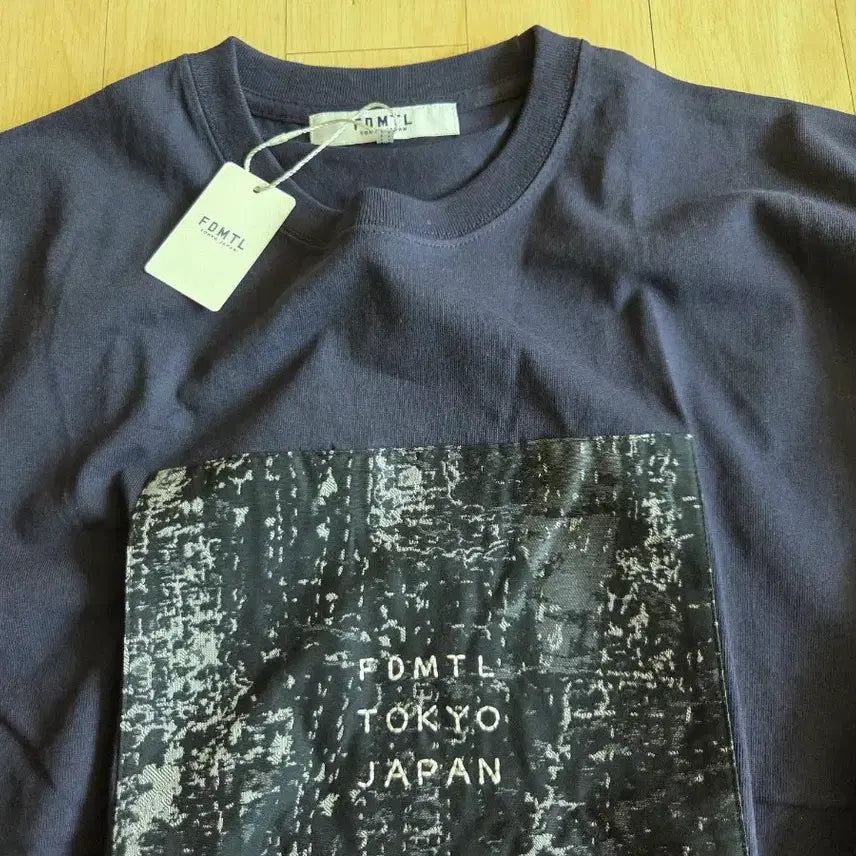 [BUNJANG] FDMTL Square Jacquard T-shirt / FDMTL 펀드멘탈 스퀘어 자카드 티 105 새상품