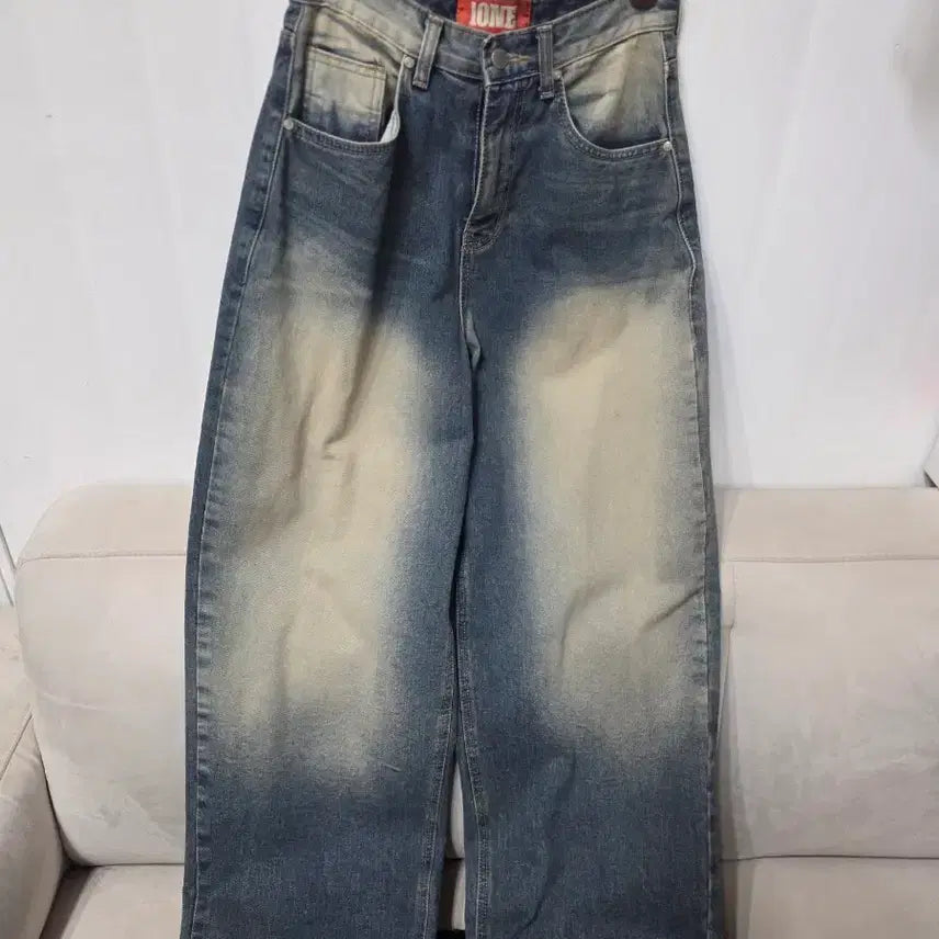 [BUNJANG] IONE Washed Denim Pants / IONE 워싱 데님 팬츠