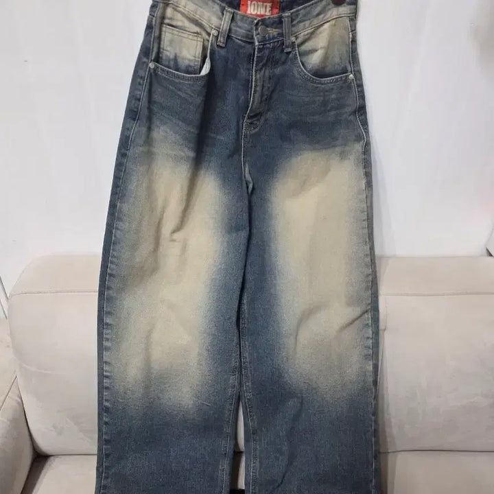 [BUNJANG] IONE Washed Denim Pants / IONE 워싱 데님 팬츠