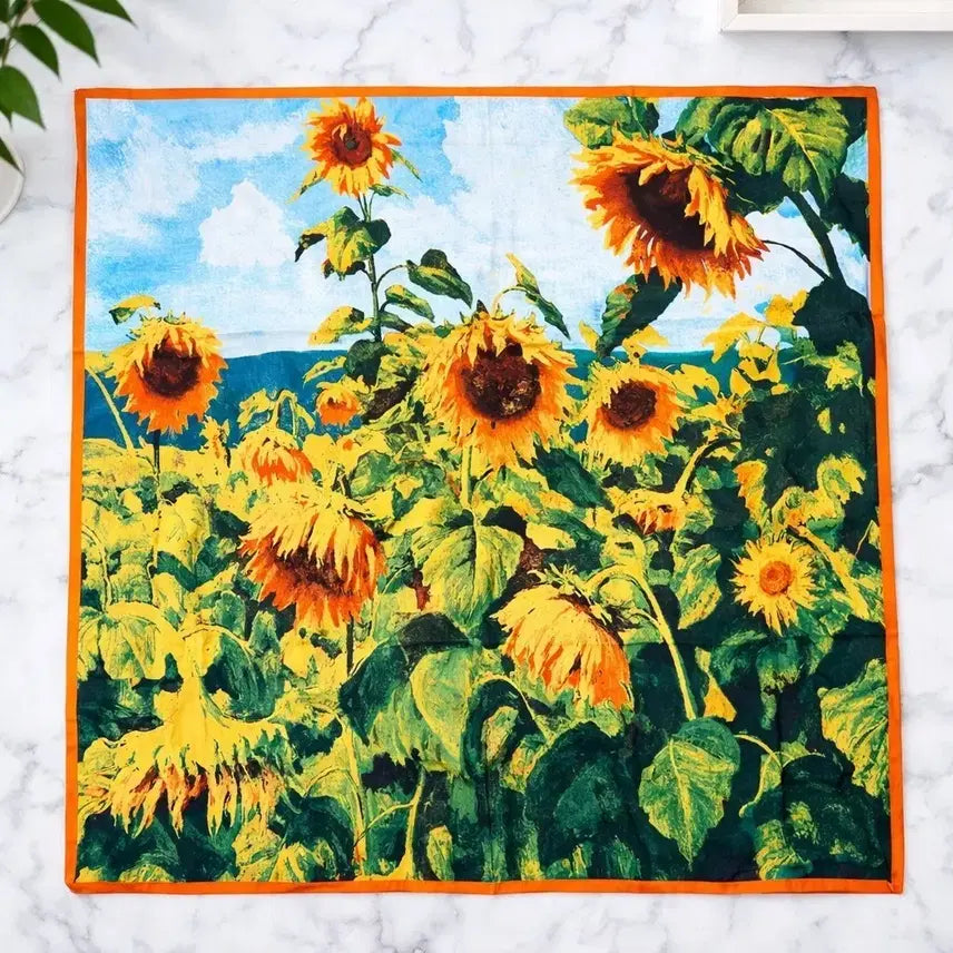 [BUNJANG] Large Scarf 130x130 / 대형 스카프 130x130