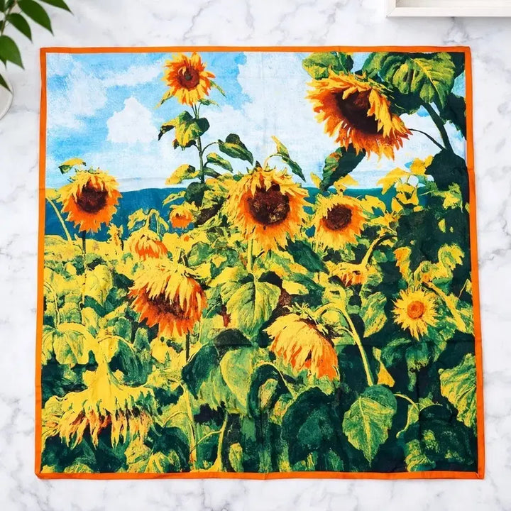 [BUNJANG] Large Scarf 130x130 / 대형 스카프 130x130