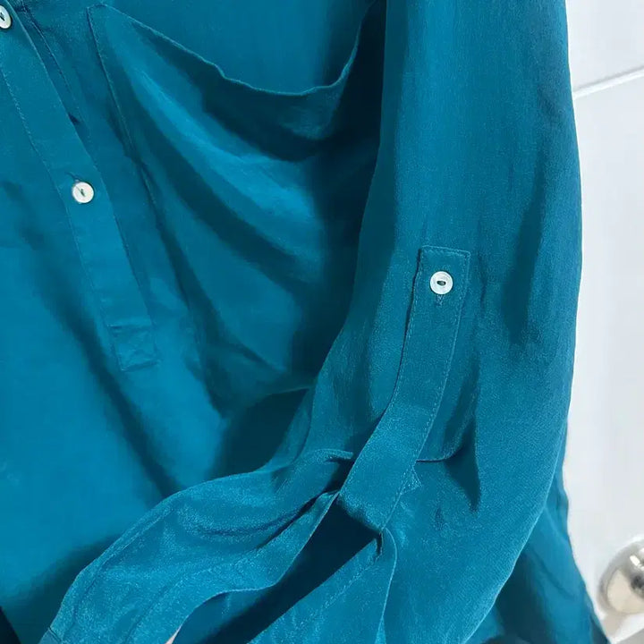 [SOLD OUT] 자라 WOMAN 실크100% 블라우스 M