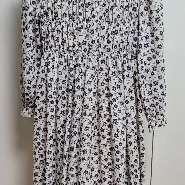 [BUNJANG] Rins Girl Chiffon Floral Long Dress / 린스걸 쉬폰 플라워 롱 원피스