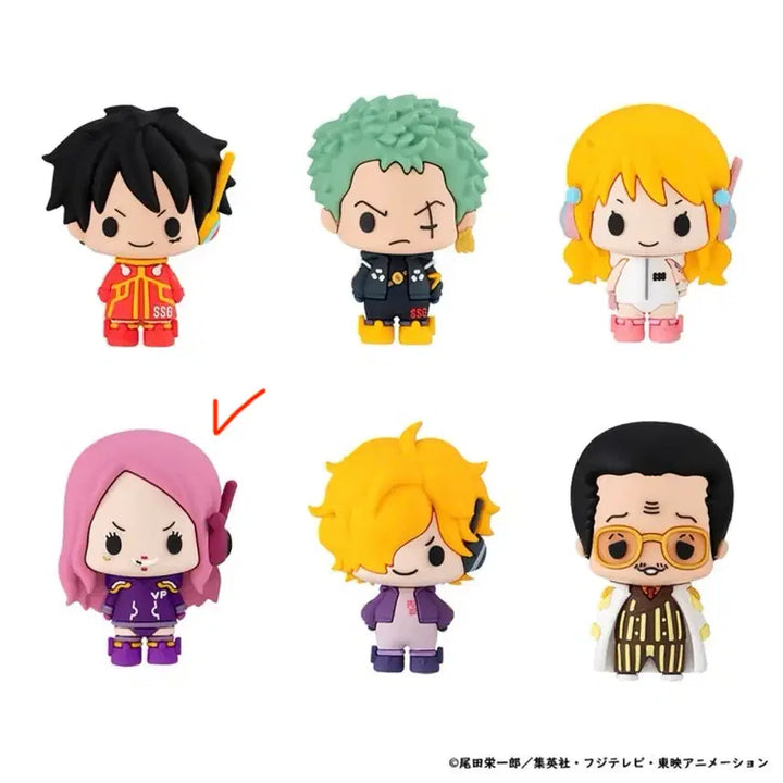 [BUNJANG] Megahouse Choco-Rin One Piece Egghead Edition Jewelry Bonney Figure / 메가하우스 초코린 원피스 에그헤드편 보니