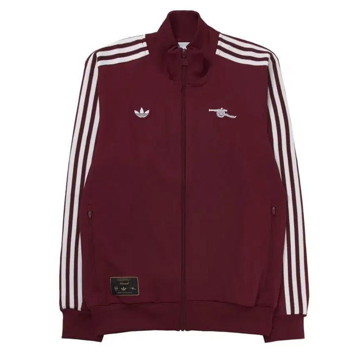 [BUNJANG] Adidas Arsenal Terrace Icon Track Top Burgundy / 아디다스 아스널 테라스 아이콘 트랙탑 팀 콜 버건디 2
