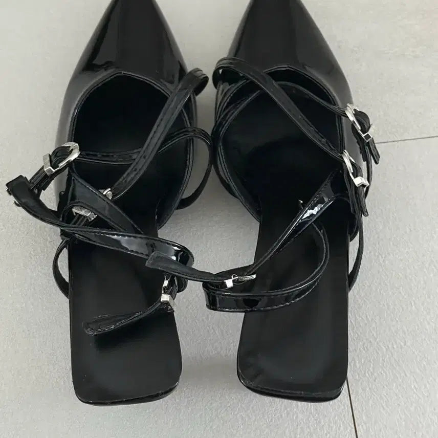 [BUNJANG] Stiletto Slingback High Heel 245 / (새상품) 스틸레토 슬링백 하이힐 구두 245