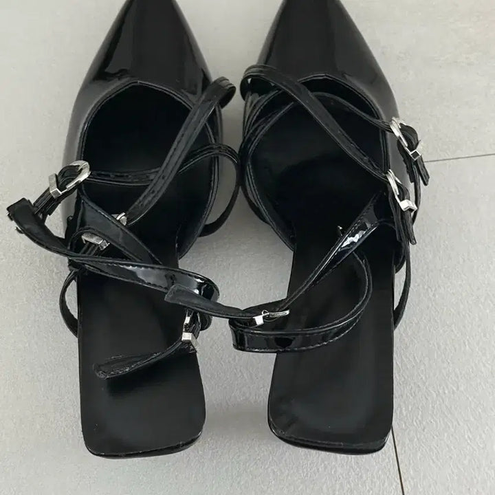 [BUNJANG] Stiletto Slingback High Heel 245 / (새상품) 스틸레토 슬링백 하이힐 구두 245