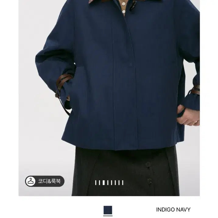 [SOLD OUT] 새상품)한섬 TIME 타임 레더 집업 봄 자켓