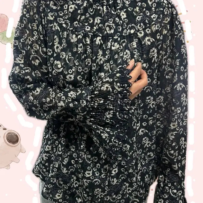 [BUNJANG] Hansome Time Blouse / 한섬 타임 블라우스 프리사이즈