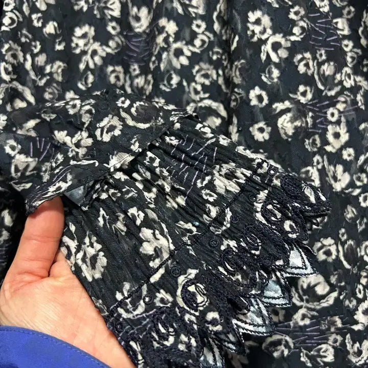 [BUNJANG] Hansome Time Blouse / 한섬 타임 블라우스 프리사이즈