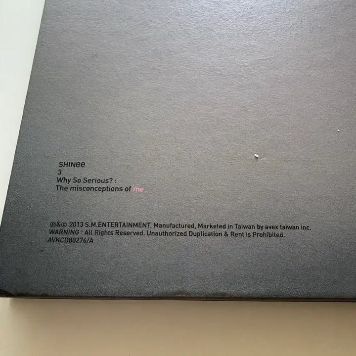[SOLD OUT] 샤이니 앨범 3집 미컨어스 미컨미 대만버전