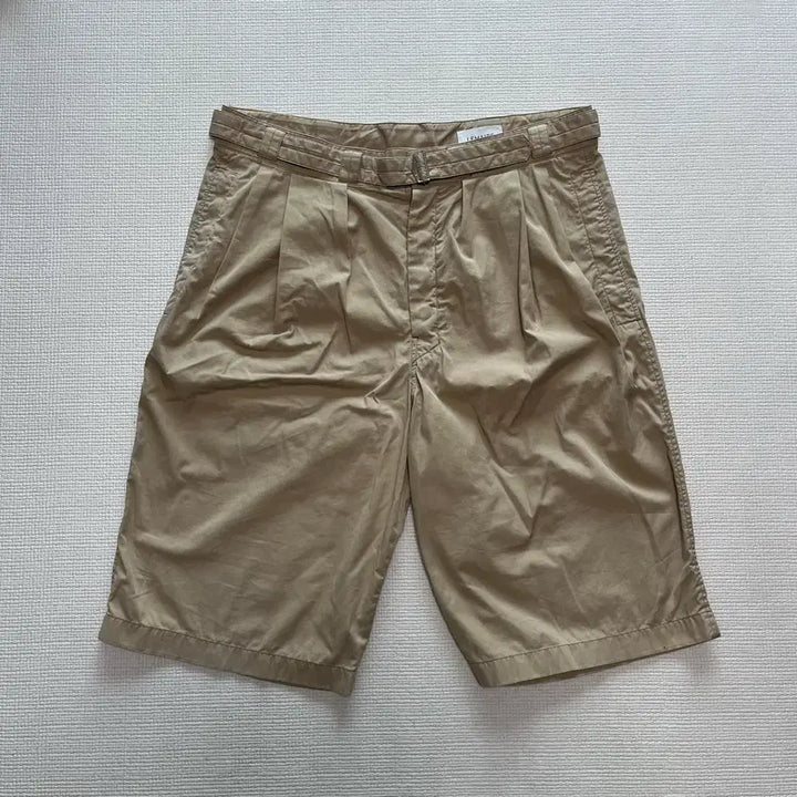 [BUNJANG] Lemaire Belted Shorts Beige / [50] 르메르 벨티드 쇼츠 베이지
