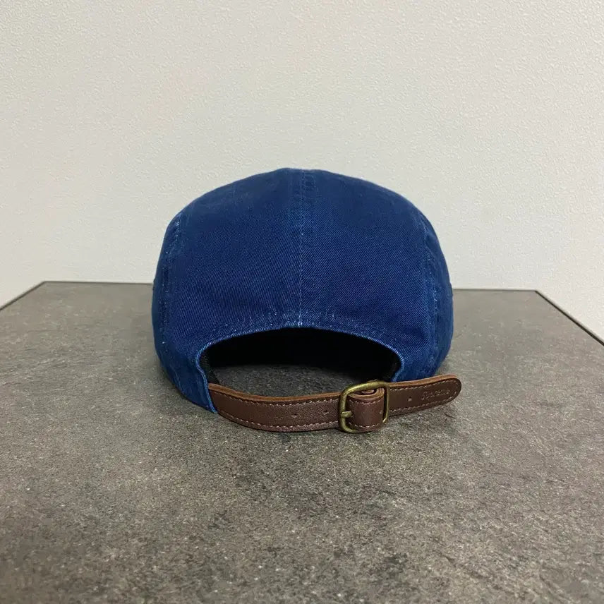 [BUNJANG] Supreme Box Logo Camp Cap Washed Indigo Navy Hat / (OS) 슈프림 박스로고 캠프캡 모자 워시드 인디고 네이비