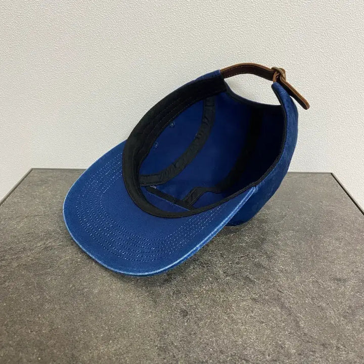 [BUNJANG] Supreme Box Logo Camp Cap Washed Indigo Navy Hat / (OS) 슈프림 박스로고 캠프캡 모자 워시드 인디고 네이비