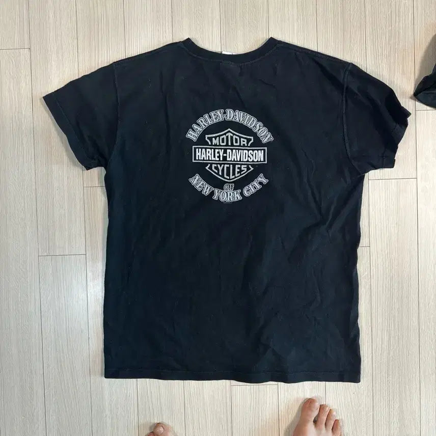 [BUNJANG] Harley Davidson 100th Anniversary T-shirt / 90s Harley Davidson 100주년 할리데이비슨 반팔티