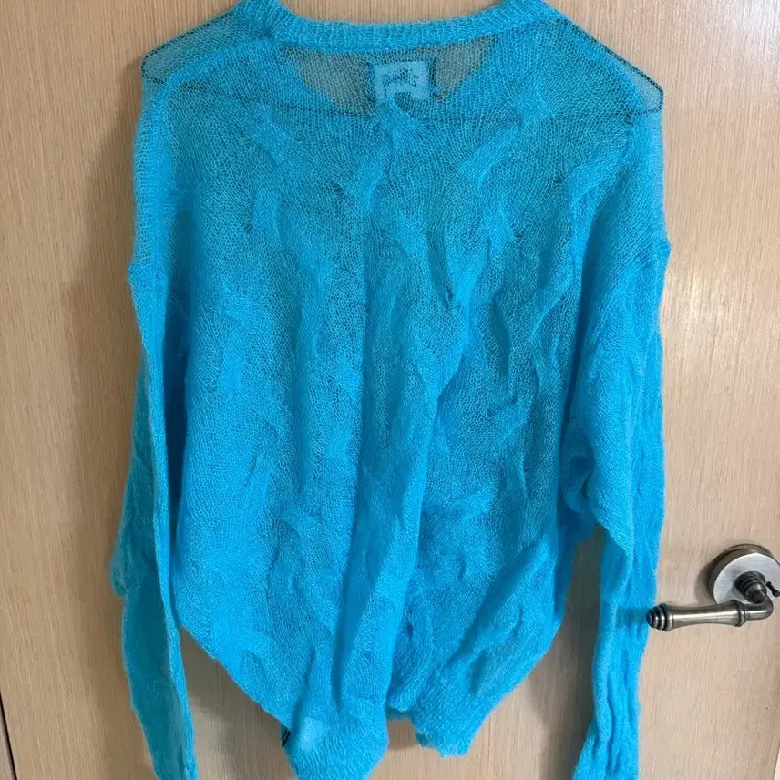 [BUNJANG] Stüssy Loose Knit Sweater Blue S / 스투시 루즈니트 스웨터 블루s