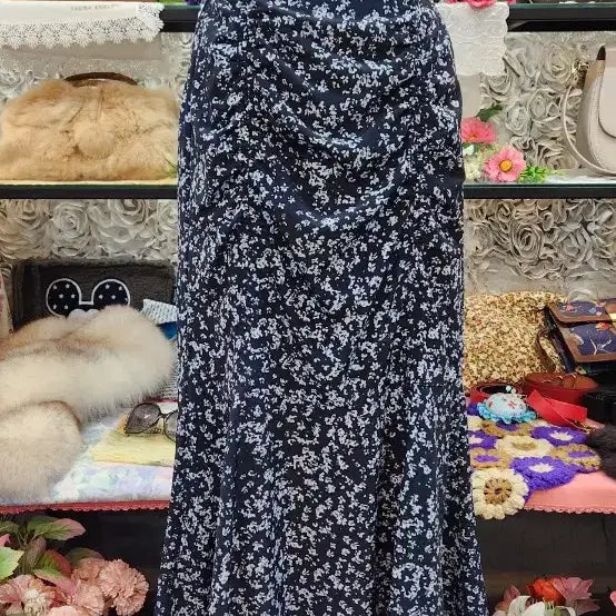 [BUNJANG] FREY I.D Blouse &amp; Long Skirt Set (55-66) / FREY I.D 블라우스+롱스커트(55~66)