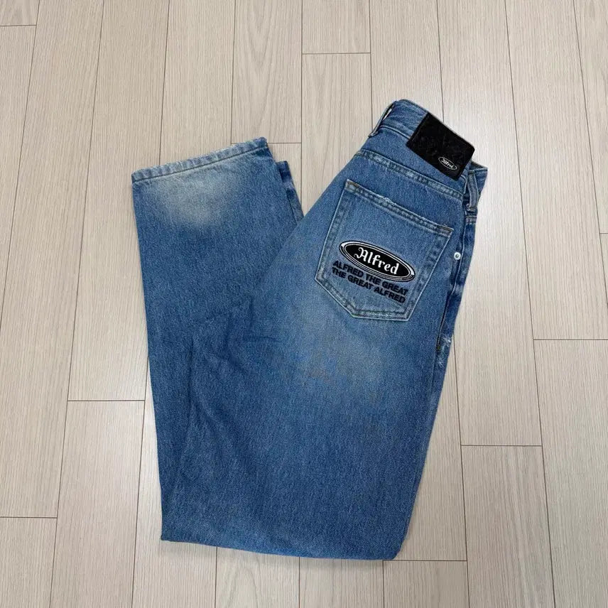 [BUNJANG] Alfred Vintage Destroyed Denim Pants / Alfred vtg destroyed denim pants 청바지
