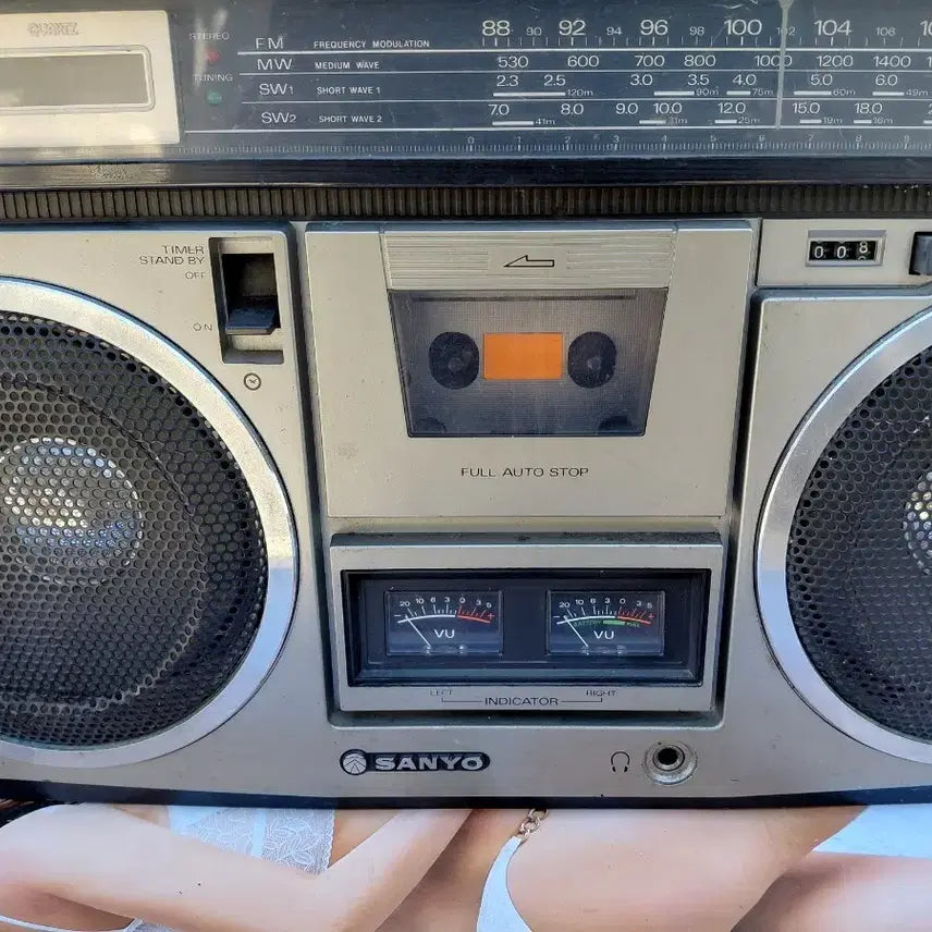 [BUNJANG] SANYO 4-Band Cassette Player / 일본/SANYO 4밴드 카시버.근대사