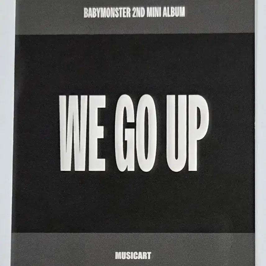 [BUNJANG] BABYMONSTER RORA WE GO UP Music Art Polaroid / 베이비몬스터 로라 WE GO UP 뮤직아트 폴라로이드