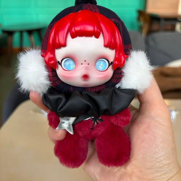 [BUNJANG] Popmart Skullpanda Winter Symphony Series Keyring / 팝마트 스컬판다 겨울교향곡 시리즈 키링