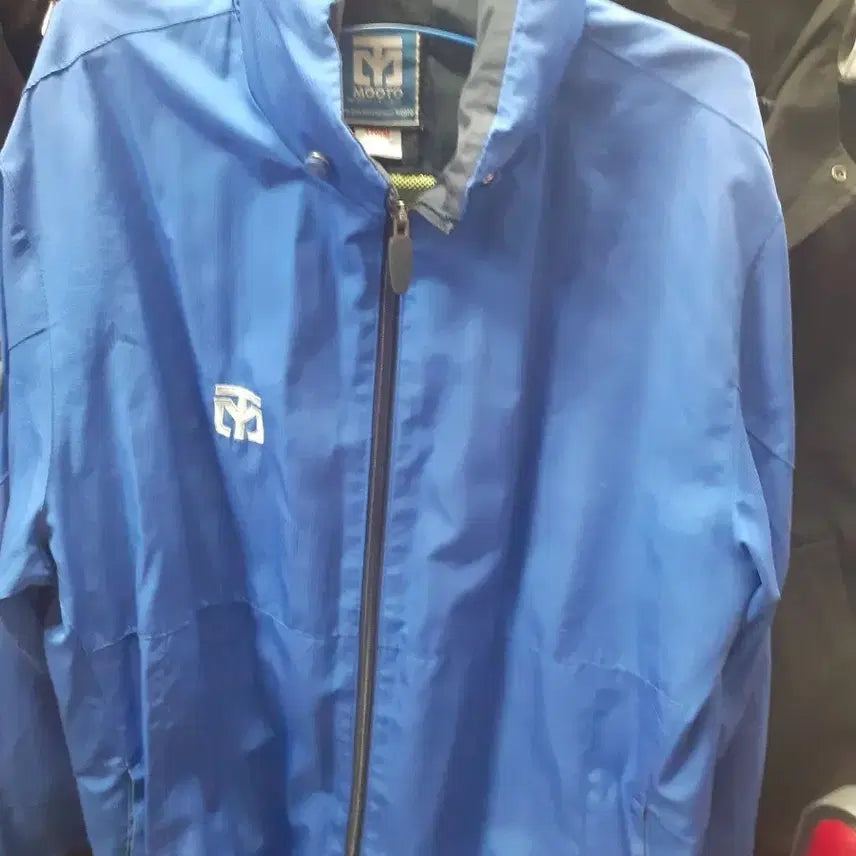 [BUNJANG] MOOTO Blue Windbreaker Jacket / MOOTO 무토 블루 바람막이 자켓