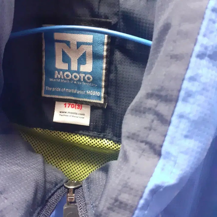 [BUNJANG] MOOTO Blue Windbreaker Jacket / MOOTO 무토 블루 바람막이 자켓