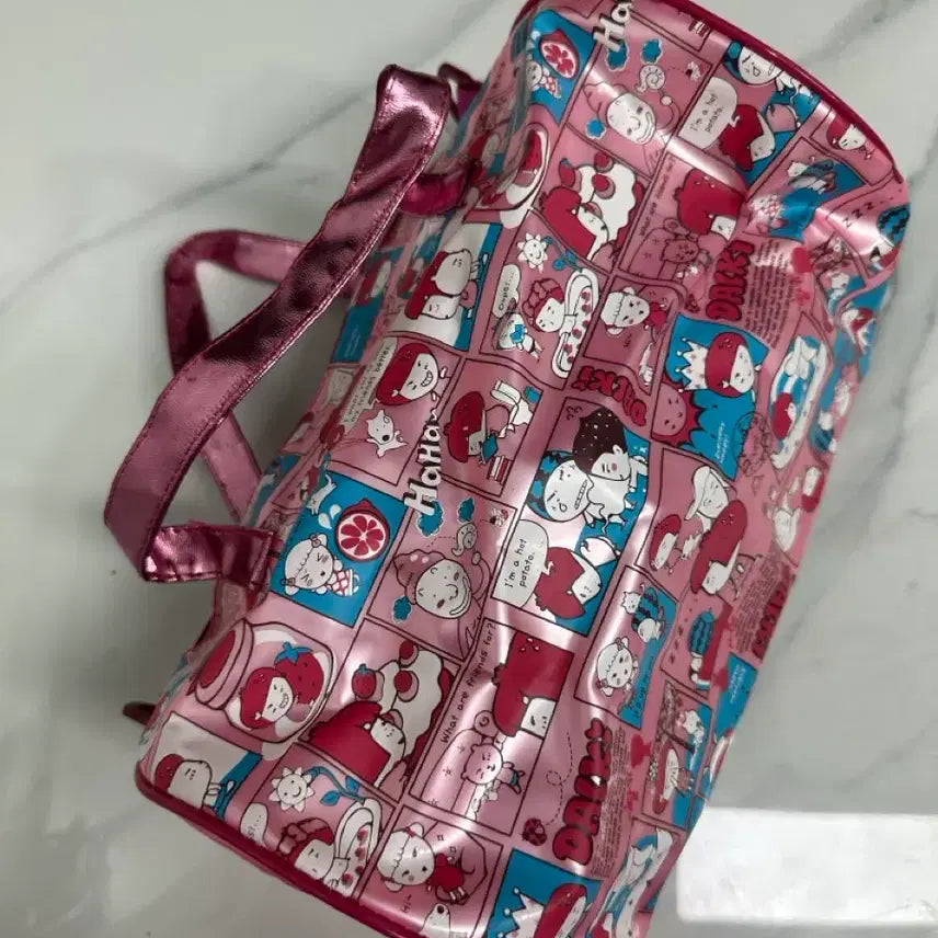 [BUNJANG] Dalki Joke Bag / 딸기가 좋아 고전문구 가방