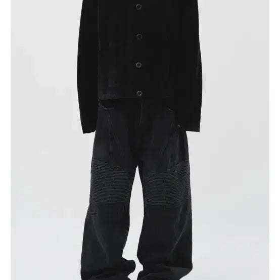 [BUNJANG] Hififnk Mono Biker Washed Denim Black S / 하이파이펑크 모노 바이커 워싱 데님 블랙 S