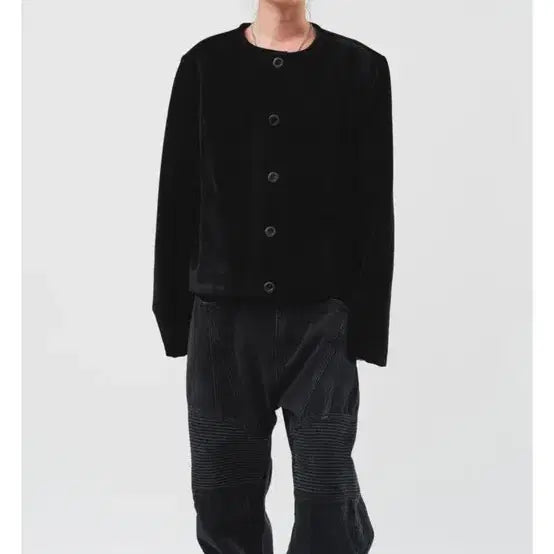 [BUNJANG] Hififnk Mono Biker Washed Denim Black S / 하이파이펑크 모노 바이커 워싱 데님 블랙 S