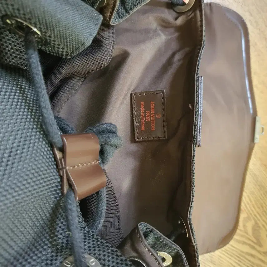 [BUNJANG] Louis Vuitton Black Backpack Bag / 루이비통 블랙 백팩 가방 미사용 남녀공용