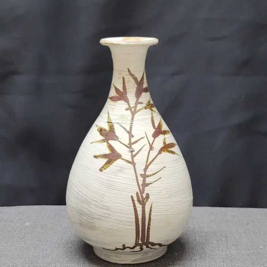 [SOLD OUT] 분청자기 규알 철화 화문주병 도자기