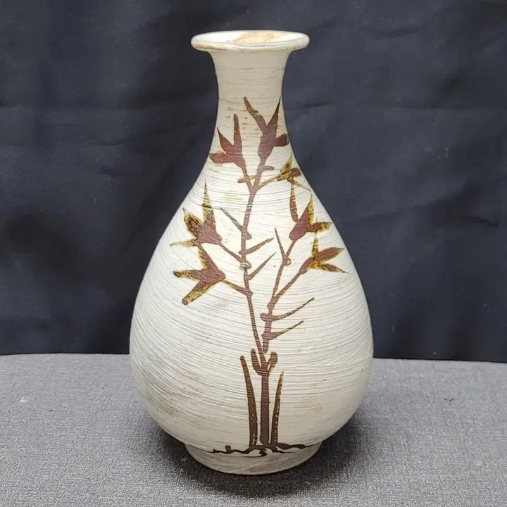 [SOLD OUT] 분청자기 규알 철화 화문주병 도자기