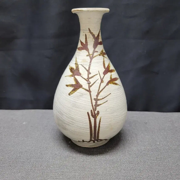 [SOLD OUT] 분청자기 규알 철화 화문주병 도자기