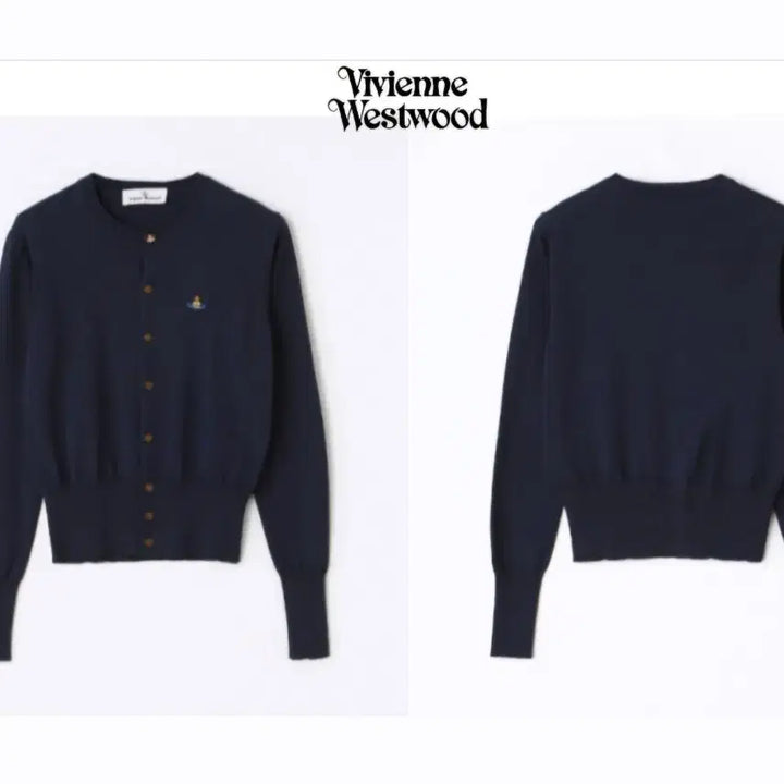 [SOLD OUT] 비비안웨스트우드 네이비 가디건 L