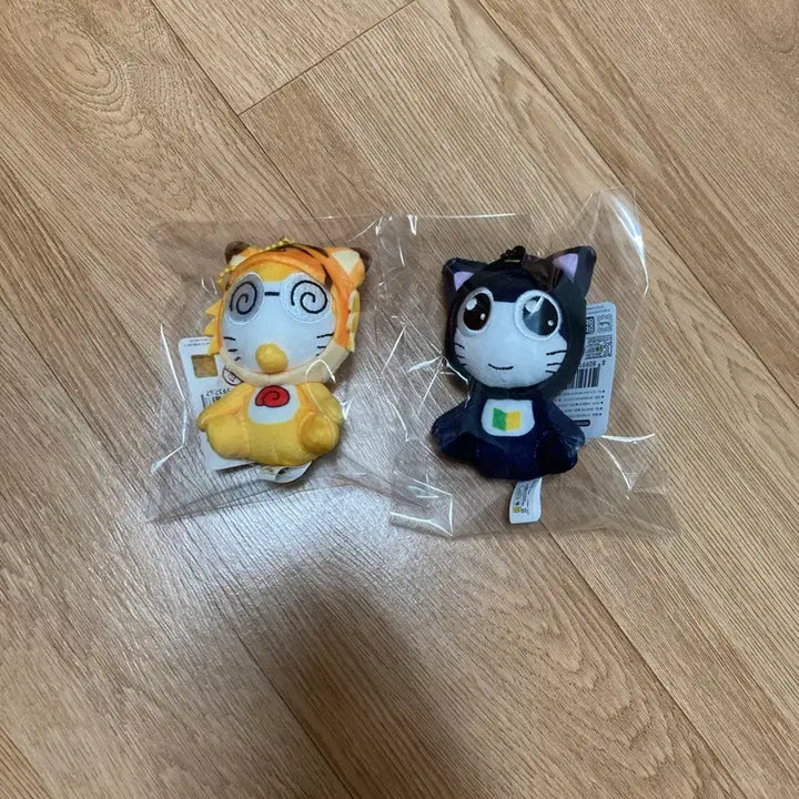 [BUNJANG] Keroro Platoon Cat Kururu Tamama Plush Keychain Bundle Set / (일괄) 개구리중사 케로로 고양이 쿠루루,타마마 인형 키링