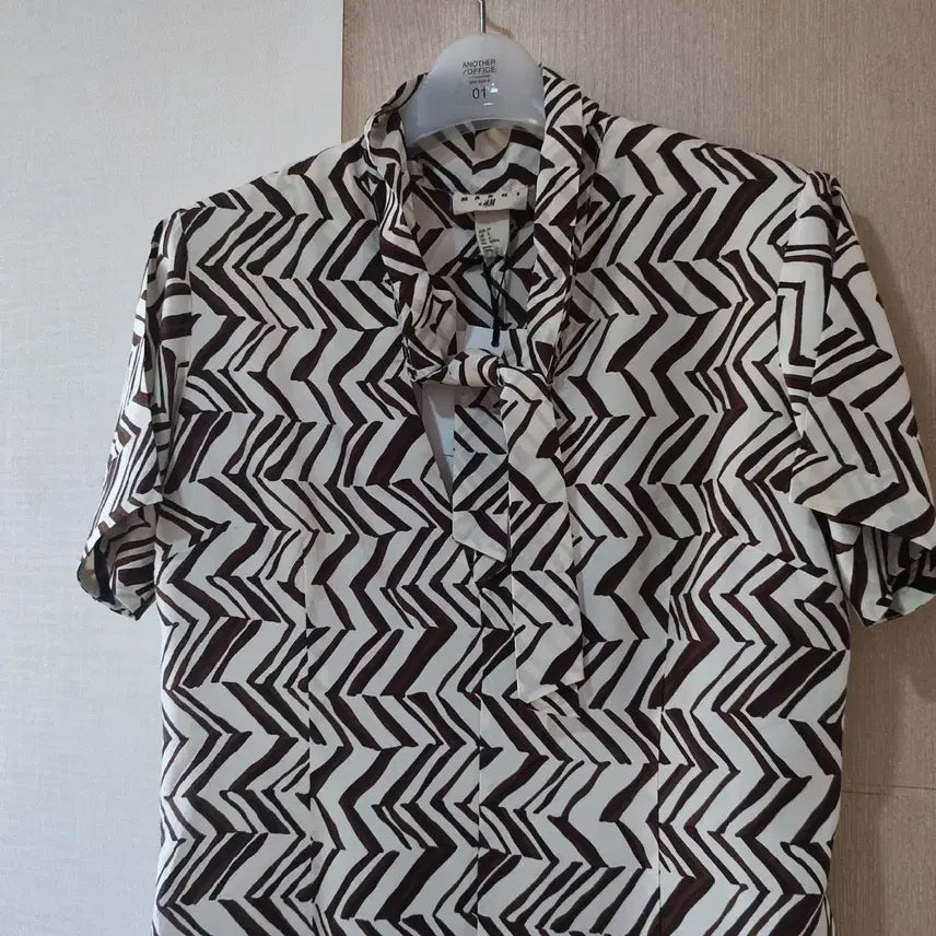 [BUNJANG] Marni x H&amp;M Pattern Short Sleeve Dress Size 55 / 마르니H&amp;M 패턴 반팔 원피스 새상품 55