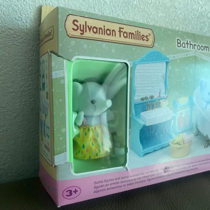 [BUNJANG] Sylvanian Families Elephant Girl Bathroom Set / 실바니안 코끼리 소녀의 욕실 세트 5380