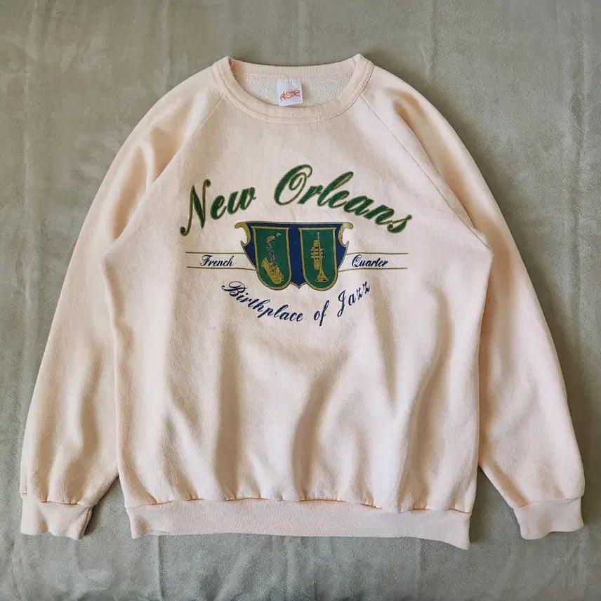 [BUNJANG] 80s Vintage USA New Orleans Jazz Sweatshirt L / 80s 빈티지 USA  New Orleans Jazz Sweats L