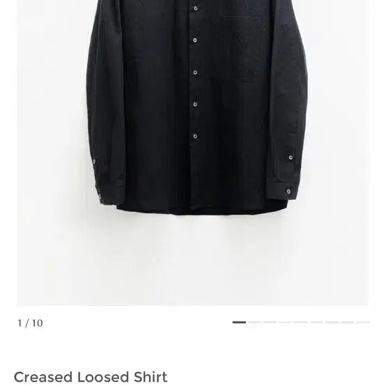 [SOLD OUT] 유스 크리즈 셔츠