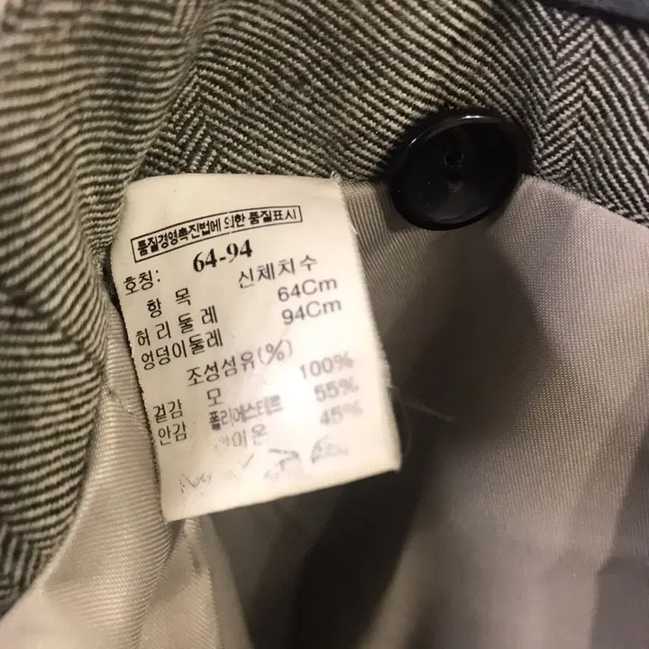 [BUNJANG] Hansome Time Postmodern Suit Pants (M Size) / 한섬 타임 포스트모던 정장 바지(M사이즈)