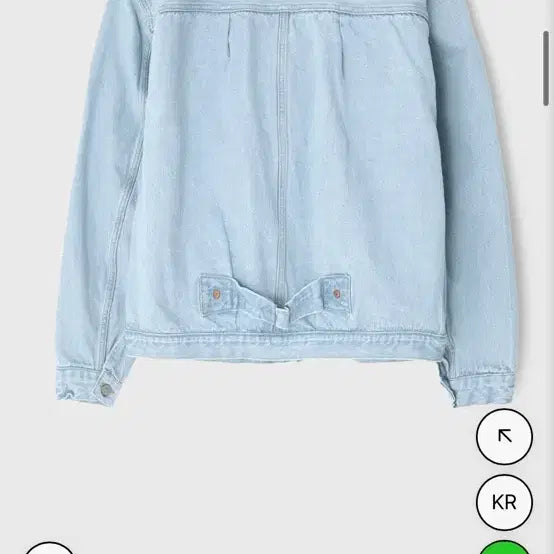 [BUNJANG] Captain Sunshine Denim Trucker Jacket (Ice Wash) M Size / 캡틴선샤인 데님 트러커 (ice wash) m사이즈
