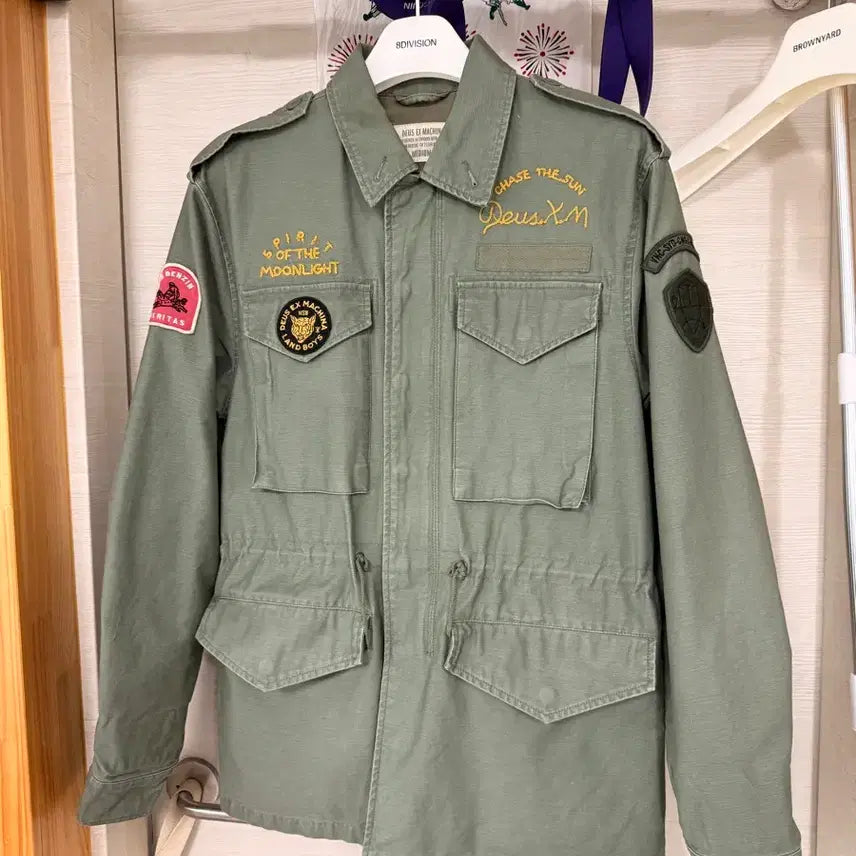 [BUNJANG] Deus Ex Machina M65 Field Jacket / 데우스 엑스 마키나 야상 M 필드재킷 M65