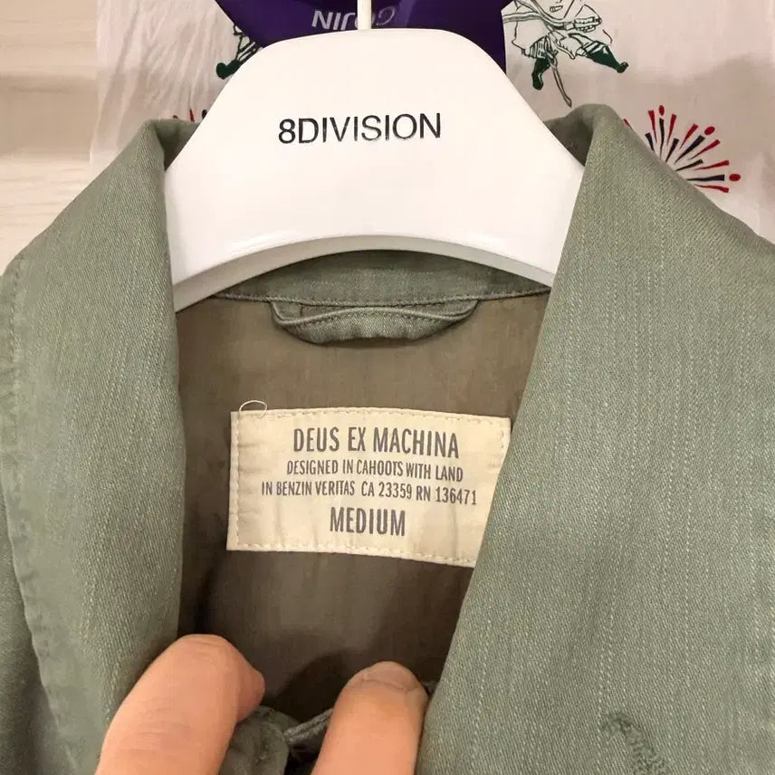 [BUNJANG] Deus Ex Machina M65 Field Jacket / 데우스 엑스 마키나 야상 M 필드재킷 M65