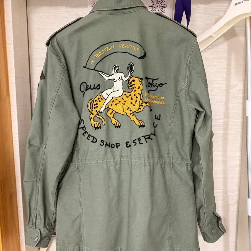 [BUNJANG] Deus Ex Machina M65 Field Jacket / 데우스 엑스 마키나 야상 M 필드재킷 M65