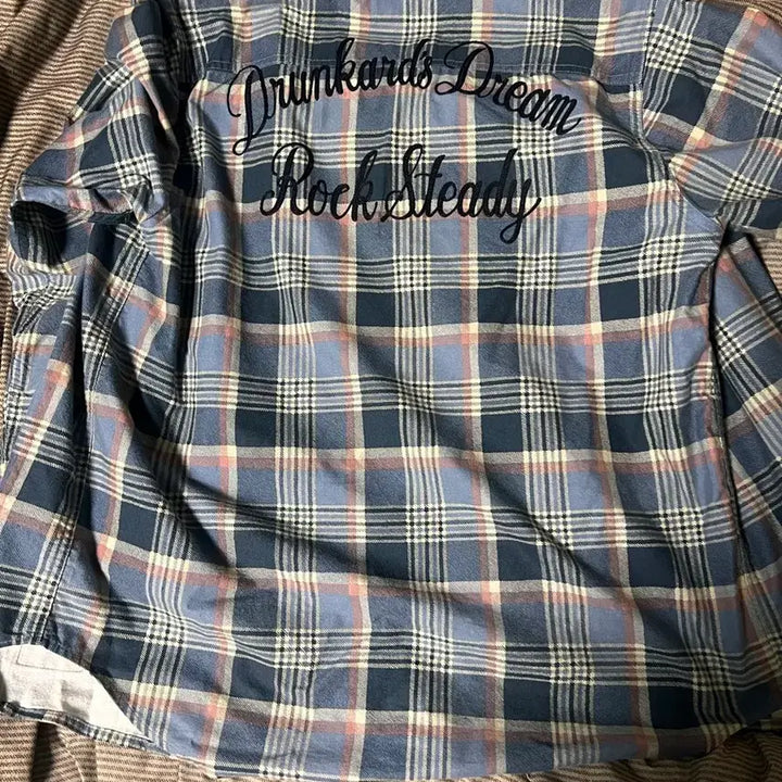[BUNJANG] Wacko Maria Checkered Shirt / [L] 와코마리아 체크 셔츠
