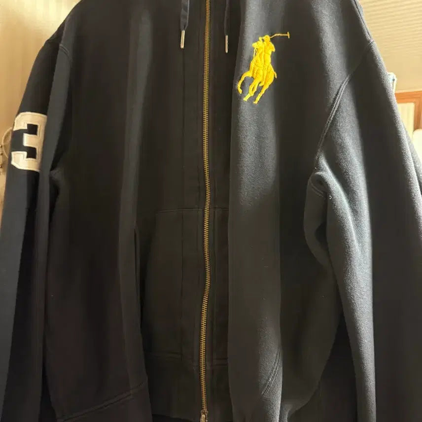 [BUNJANG] Polo Big Pony Hooded Zip-up XL / 폴로 빅포니 후드집업 XL